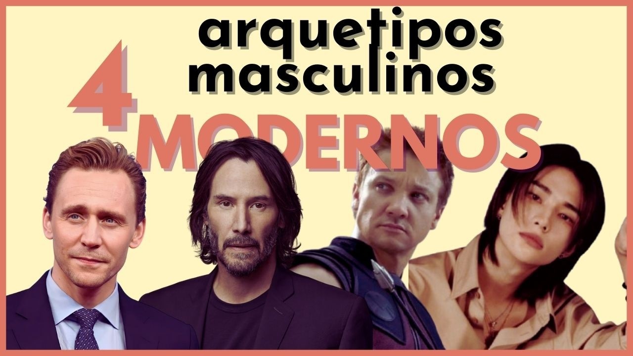 LOS 4 ARQUETIPOS MASCULINOS MODERNOS 🎭 | Cultura pop