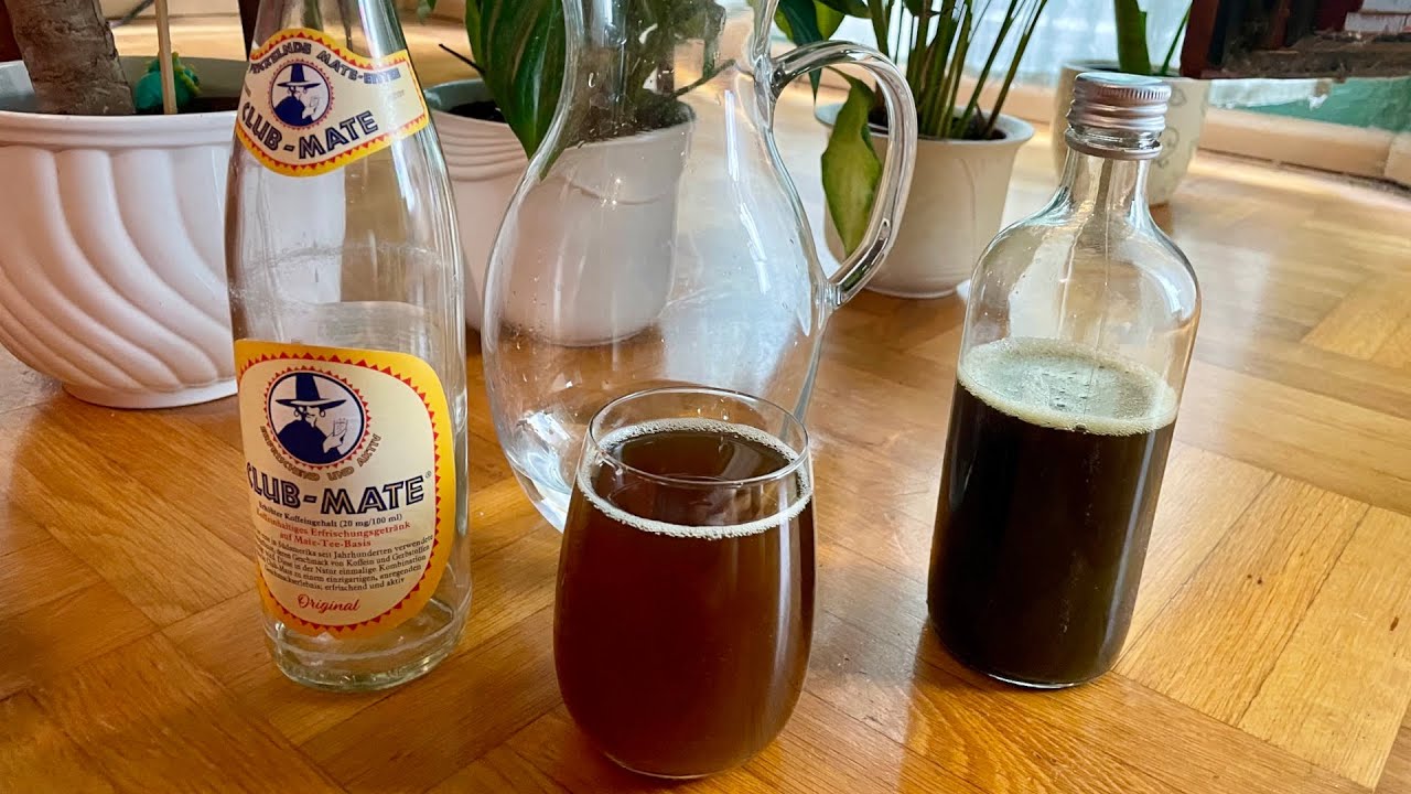 (Club-) Mate Sirup ganz einfach selber machen – Mate Limonade zu Hause brauen!