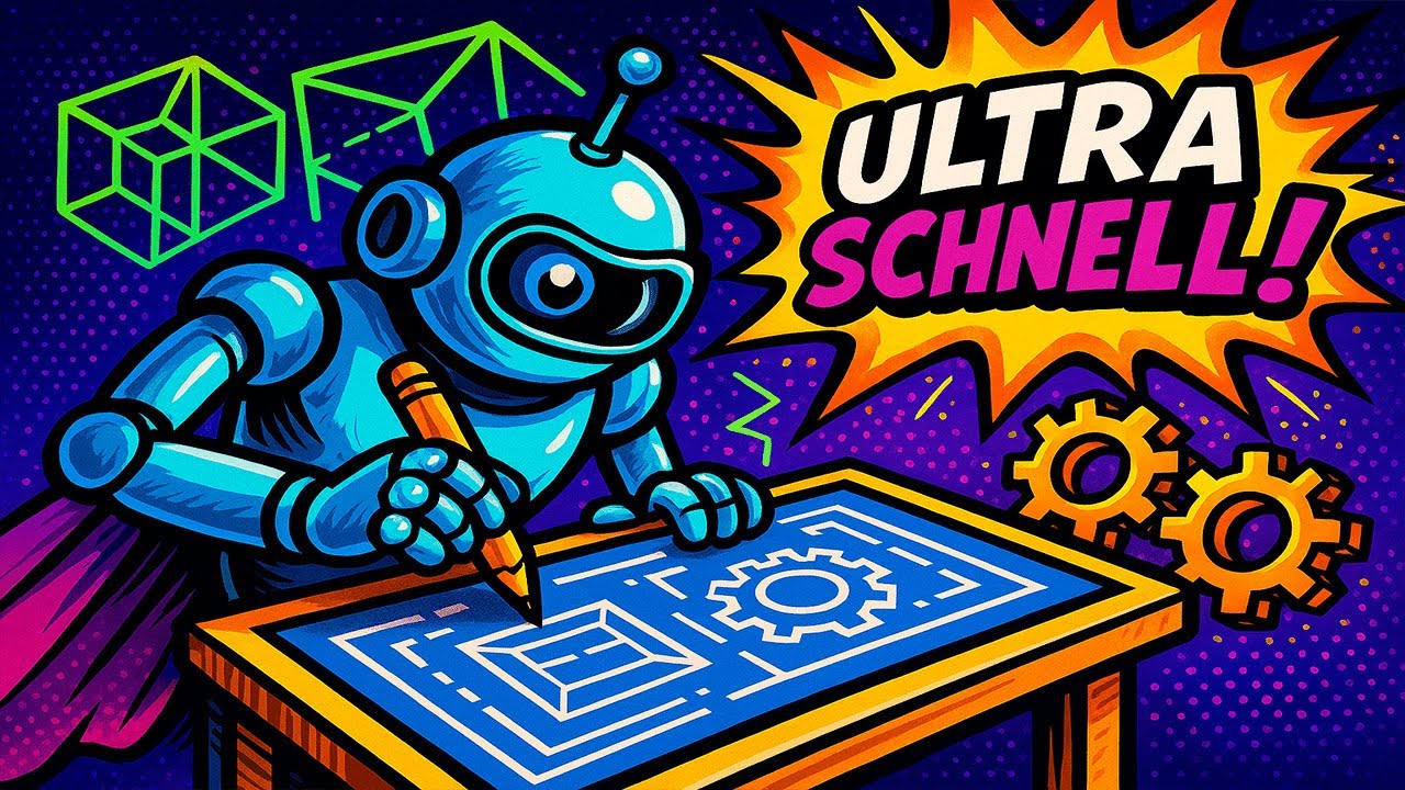 Schnell CAD lernen & umsetzen – KI-Tools für sofortige 3D-Modelle nutzen
