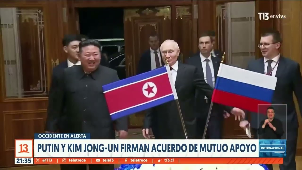 ¿Qué pactaron Vladimir Putin y Kim Jong-Un en Corea del Norte?