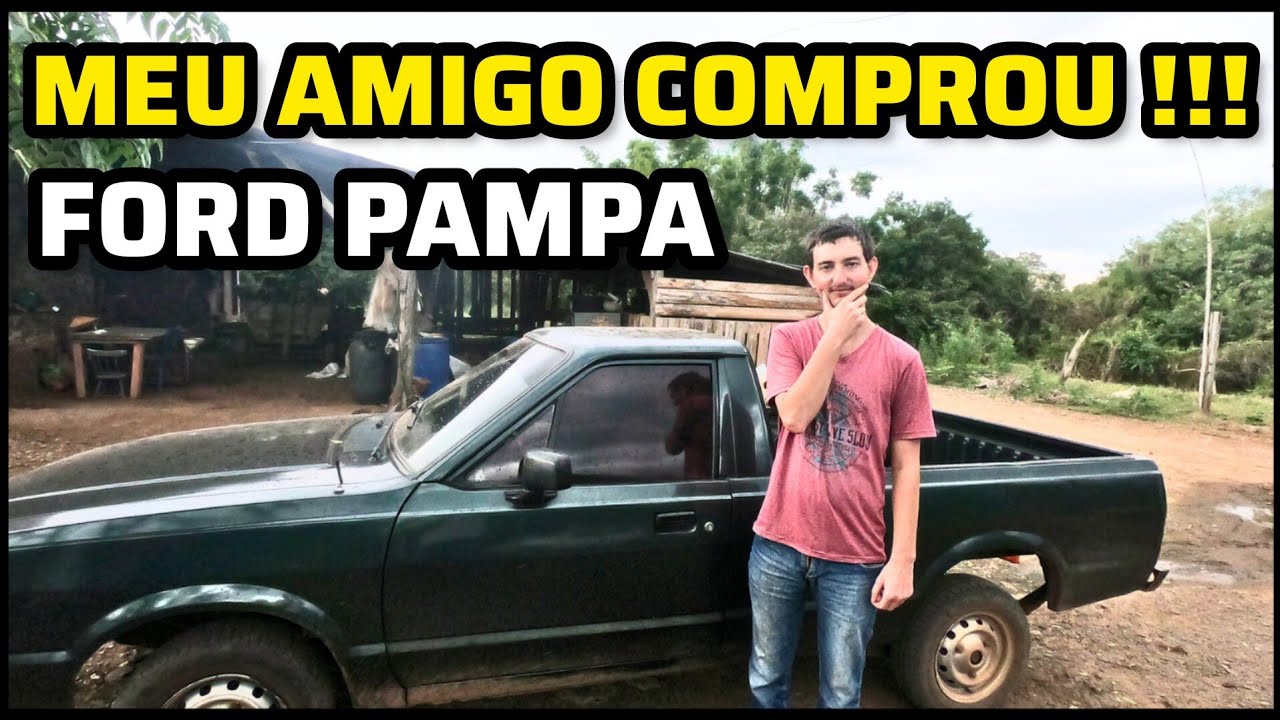 MEU AMIGO COMPROU UMA FORD PAMPA 1.8 1996 ) muito top
