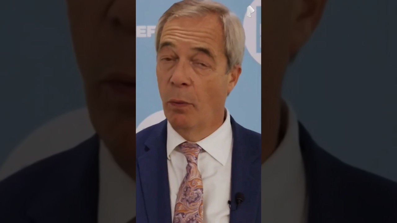Nigel Farage Talks about Digital ID #nigelfarage #farage2025 #farage #digitalid #digitalidentity