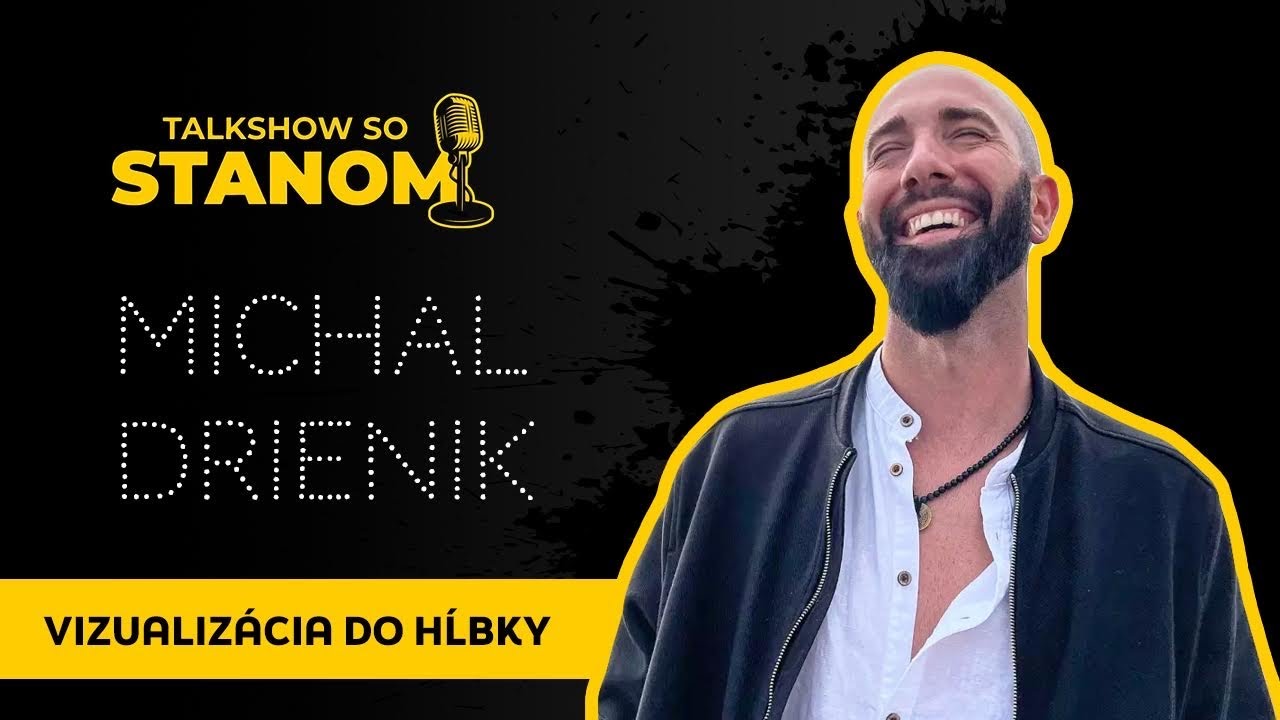 Michal Drienik dopodrobna o vizualizácii a tvorení si života (rozhovor)