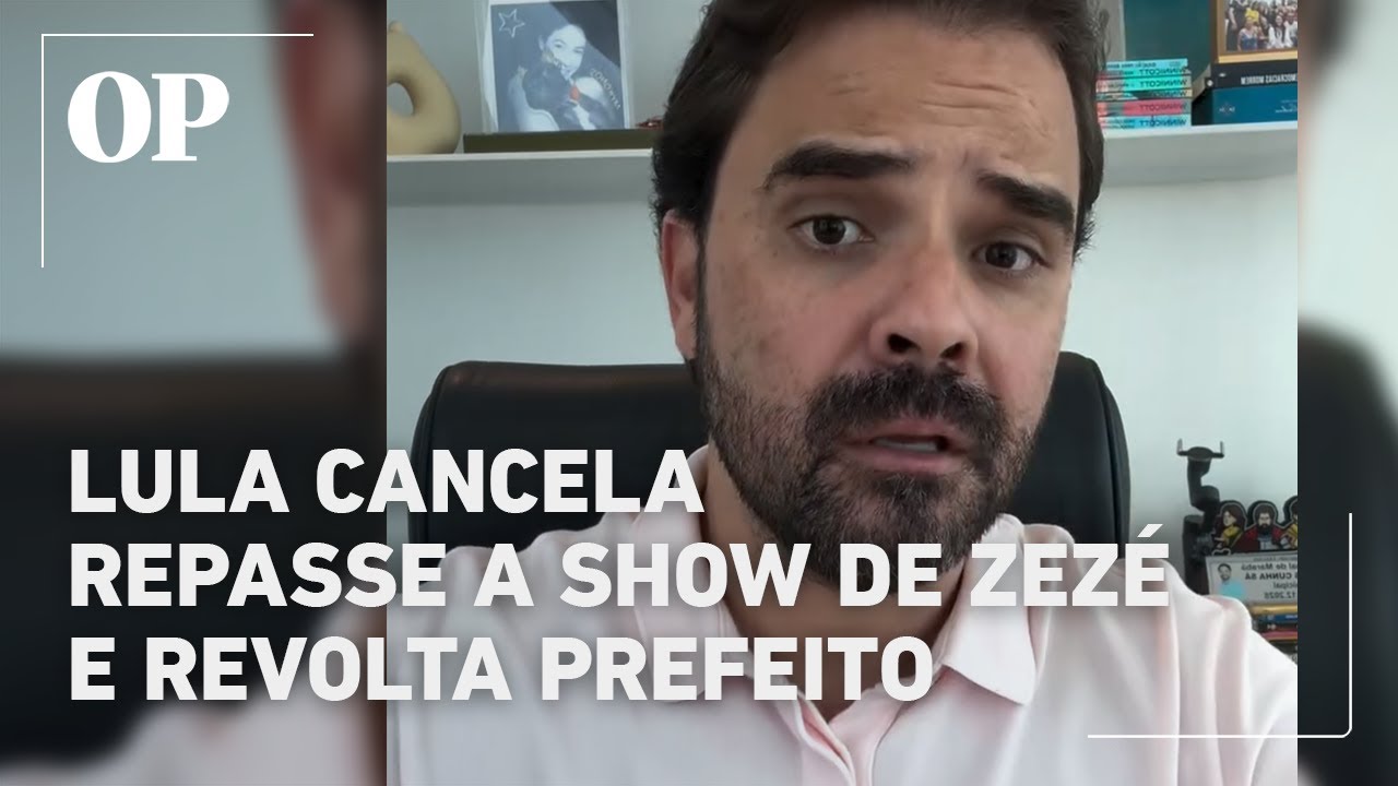 Prefeito ataca Lula após cancelamento de repasse para show de Zezé Di Camargo: “Que vergonha”