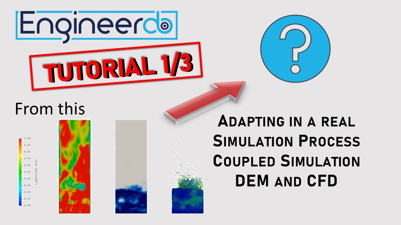 CFD-DEM Coupled Simulation with openFoam and Liggghts Tutorial part 1