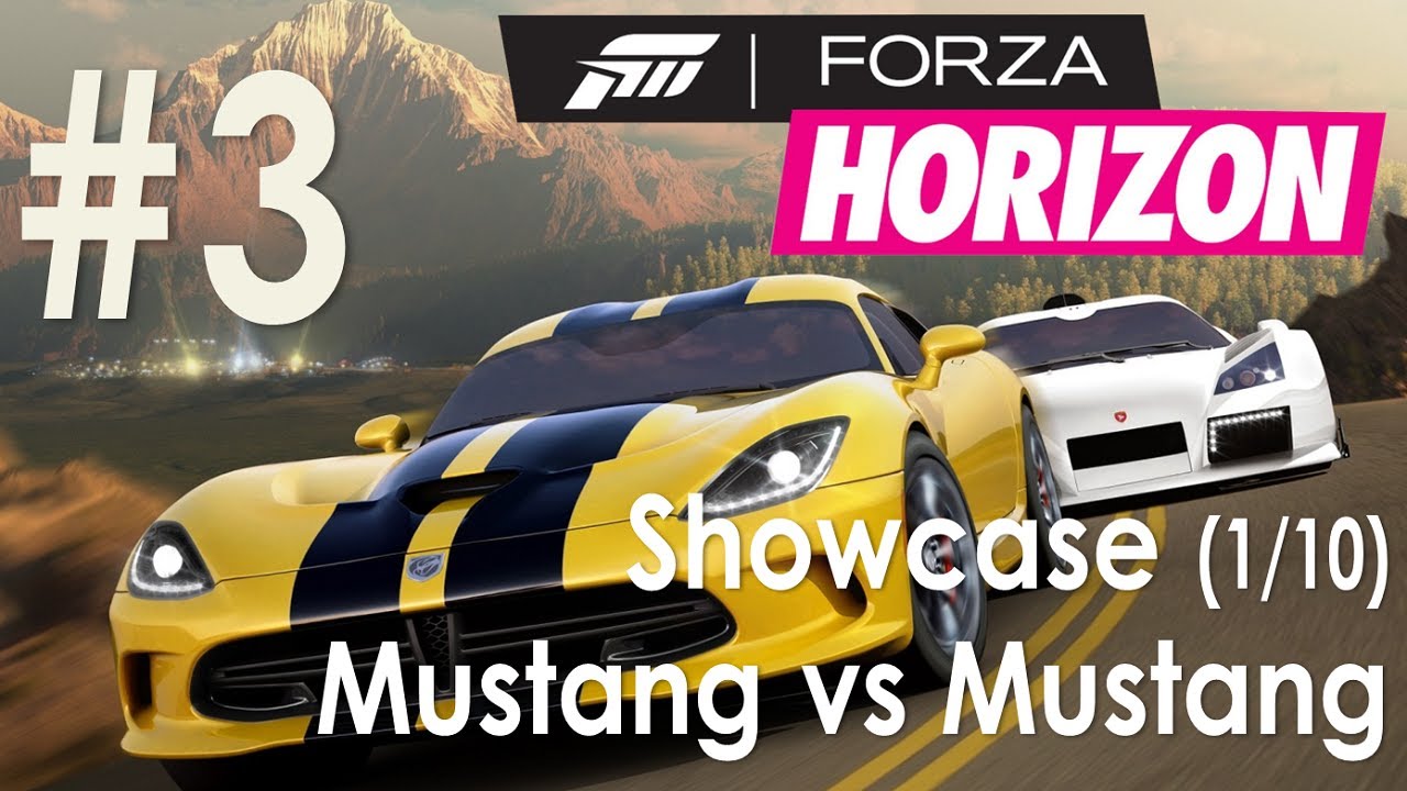 Forza Horizon - Walkthrough Part 3 - Showcase (1/10) - Mustang vs Mustang