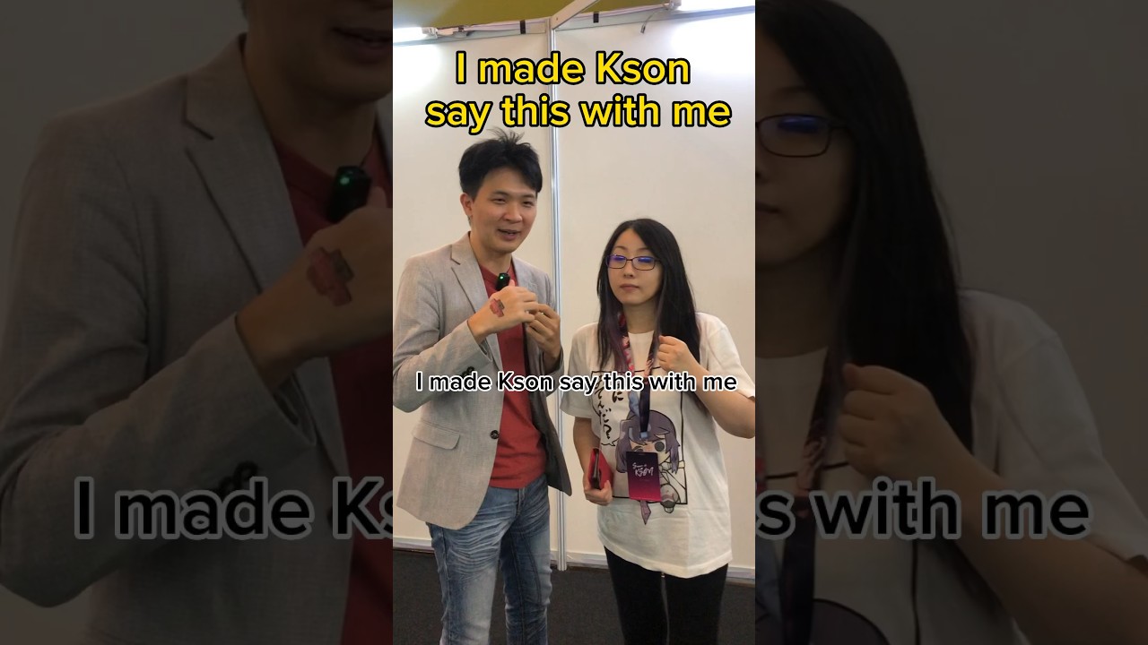 I made Kson say this with me #nikigaki #nikigakitv #kson #vshojo #vtuber #acg