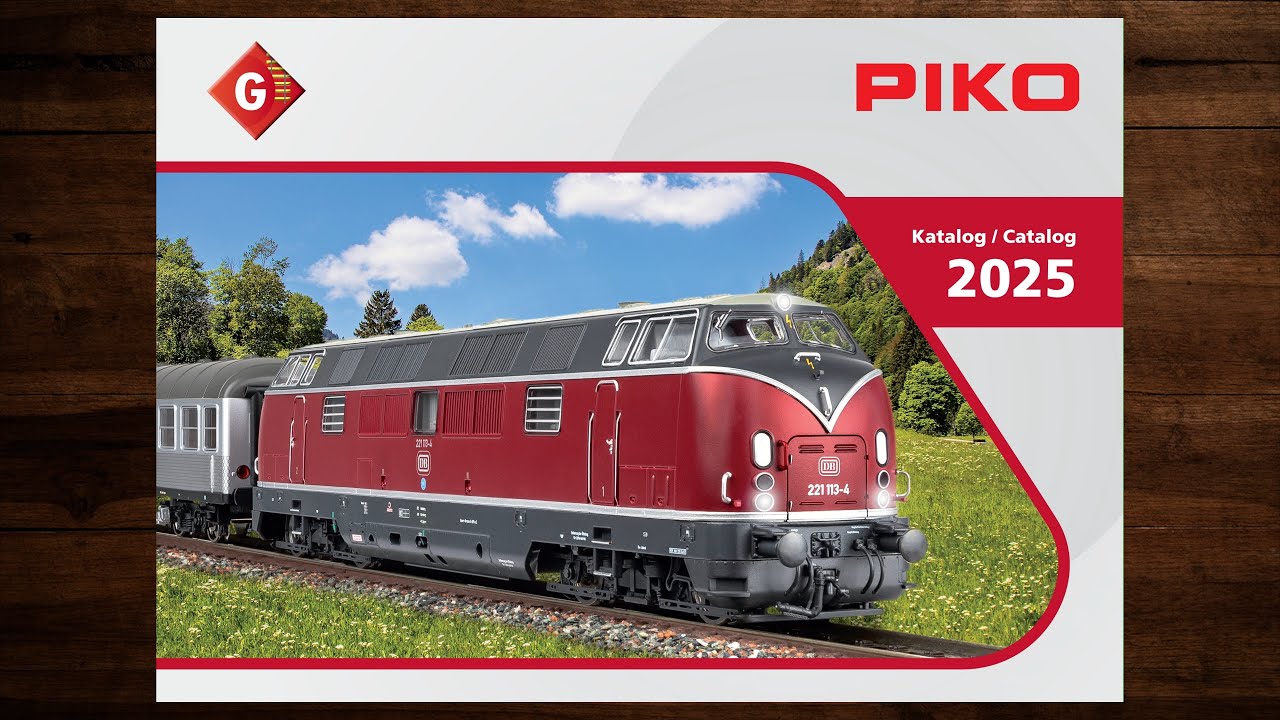 PIKO Katalog G 2025 – Modellbahn, Modelleisenbahn