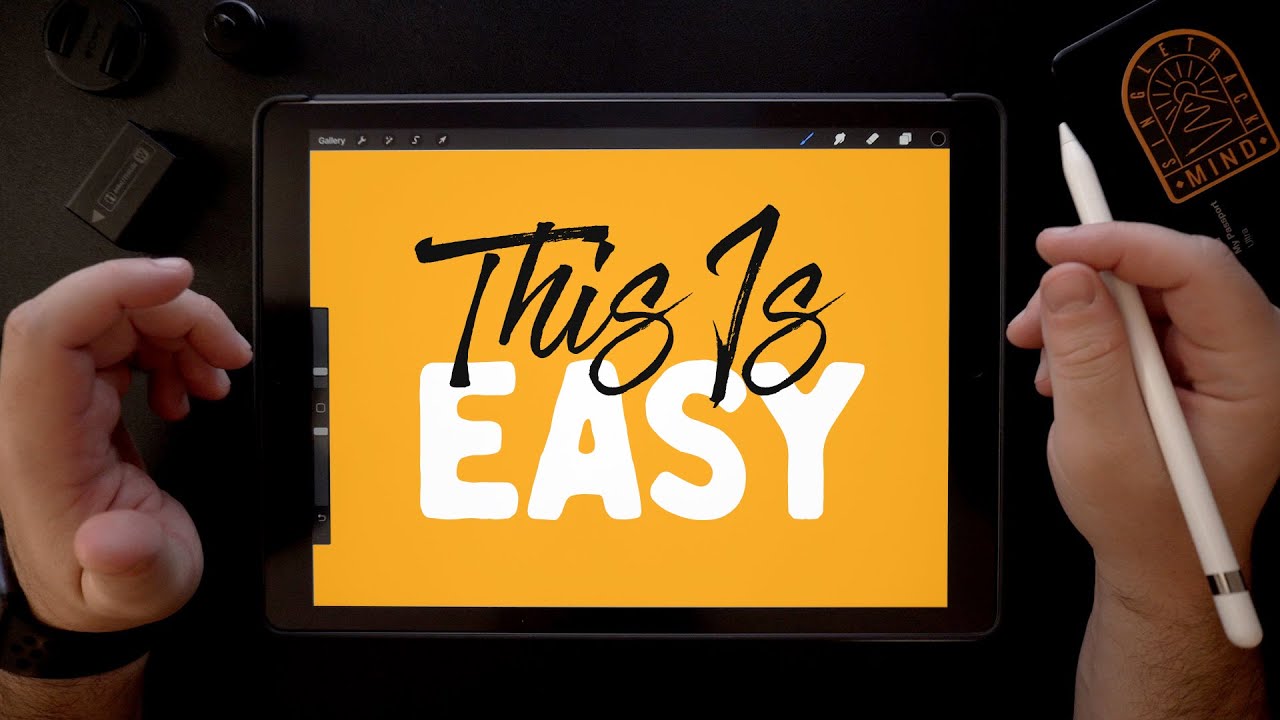 iPad Overhead Filming / Shooting- Simple Top Down Rig - For Artists