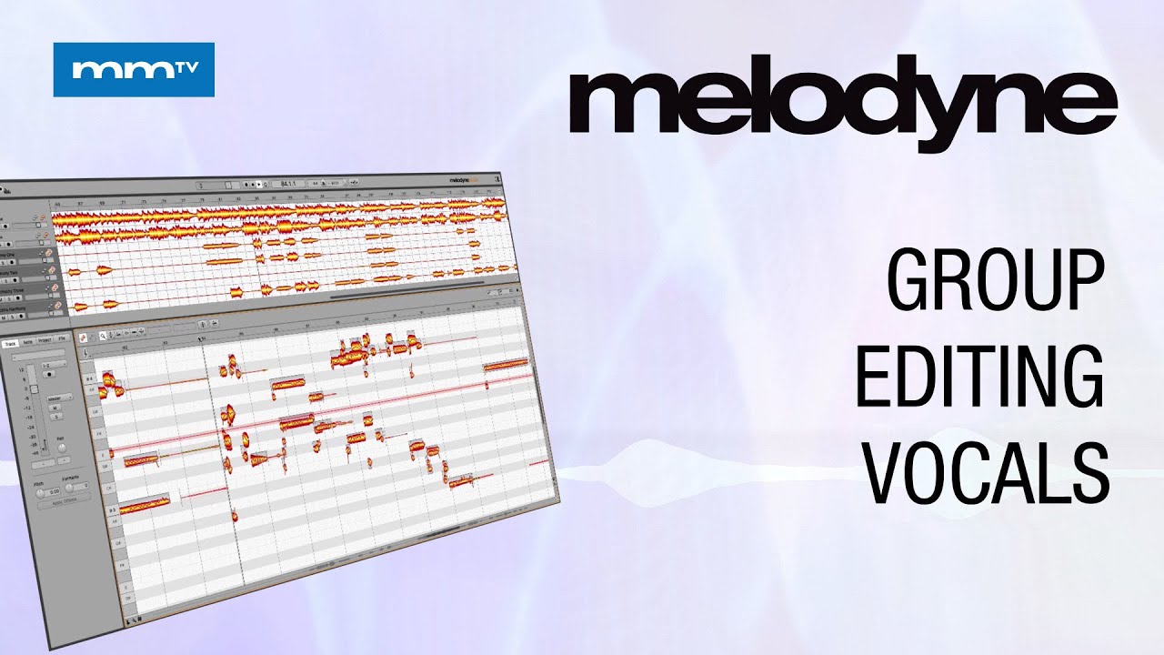 MMTV: Melodyne Group Editing Vocals | Carlo Libertini