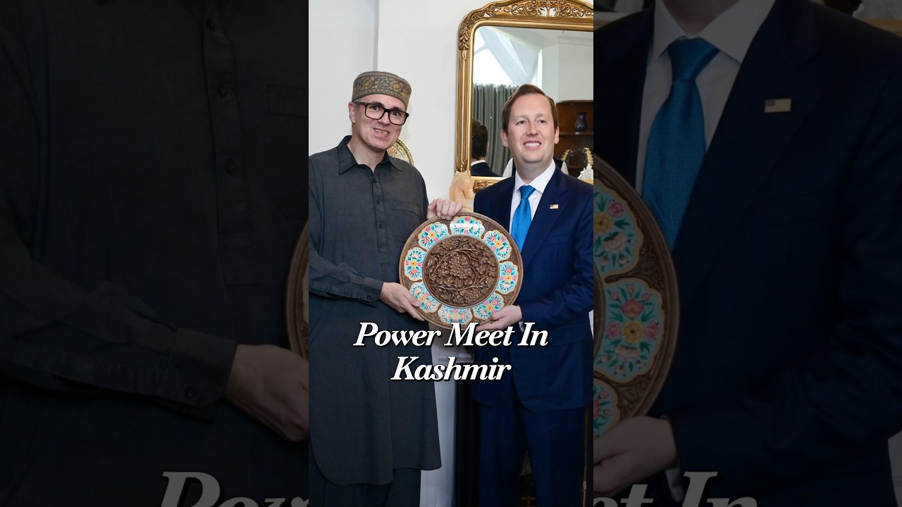 Sergio Gor Makes First Srinagar Visit, Meets Omar Abdullah
