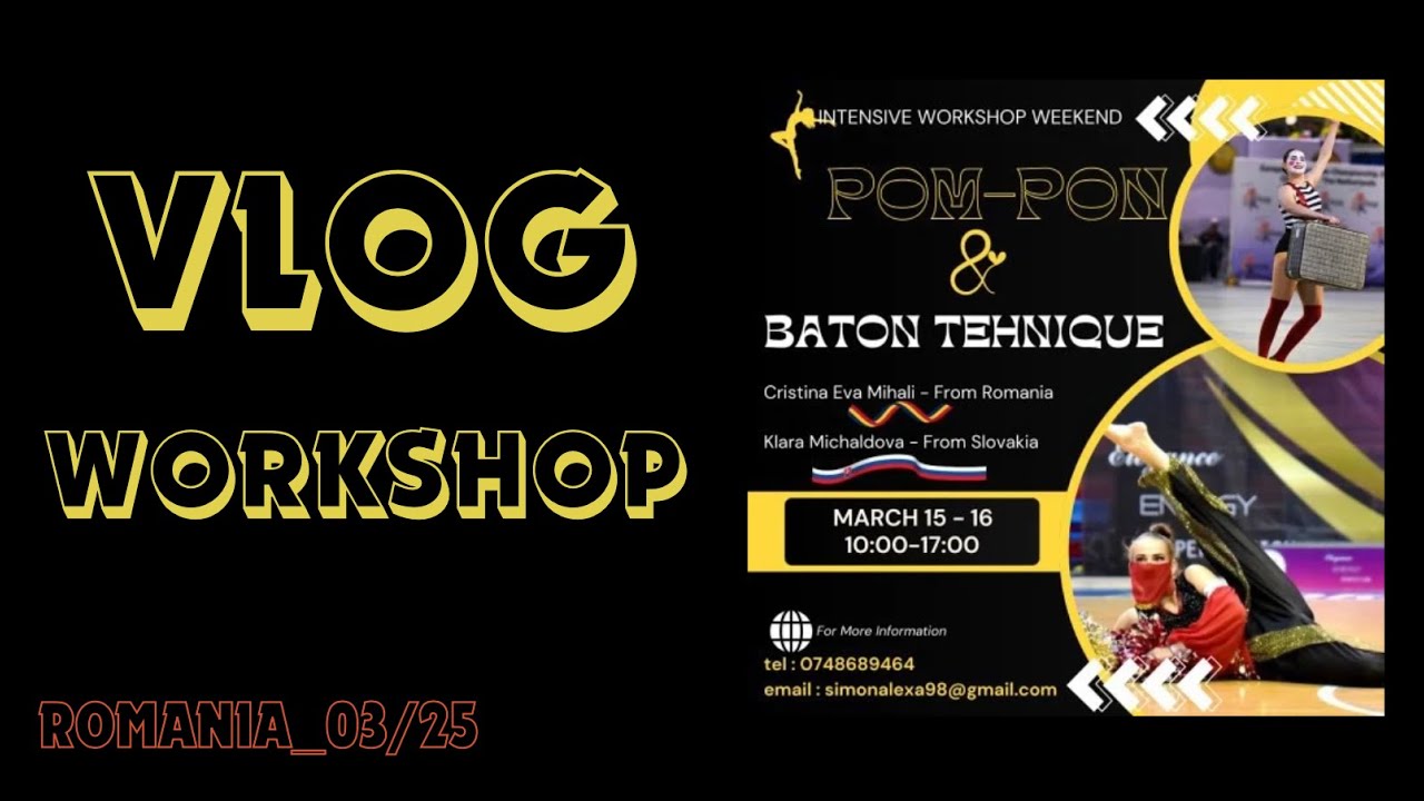 WORKSHOP VLOG_ ROMANIA🇷🇴  03/2025