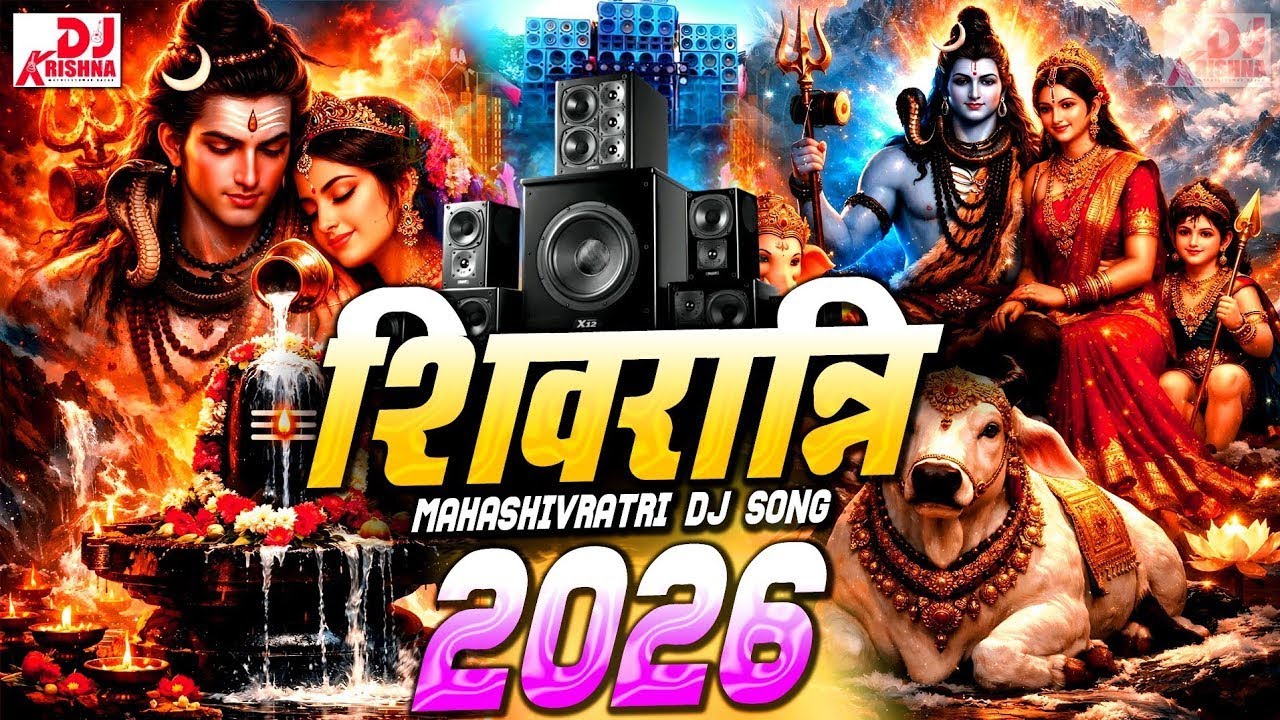 Shivratri song DJ remix 2026 Parvati ji aur Bholenath ji ka gana Jay Mahakal Jay Bholenath song DJ 