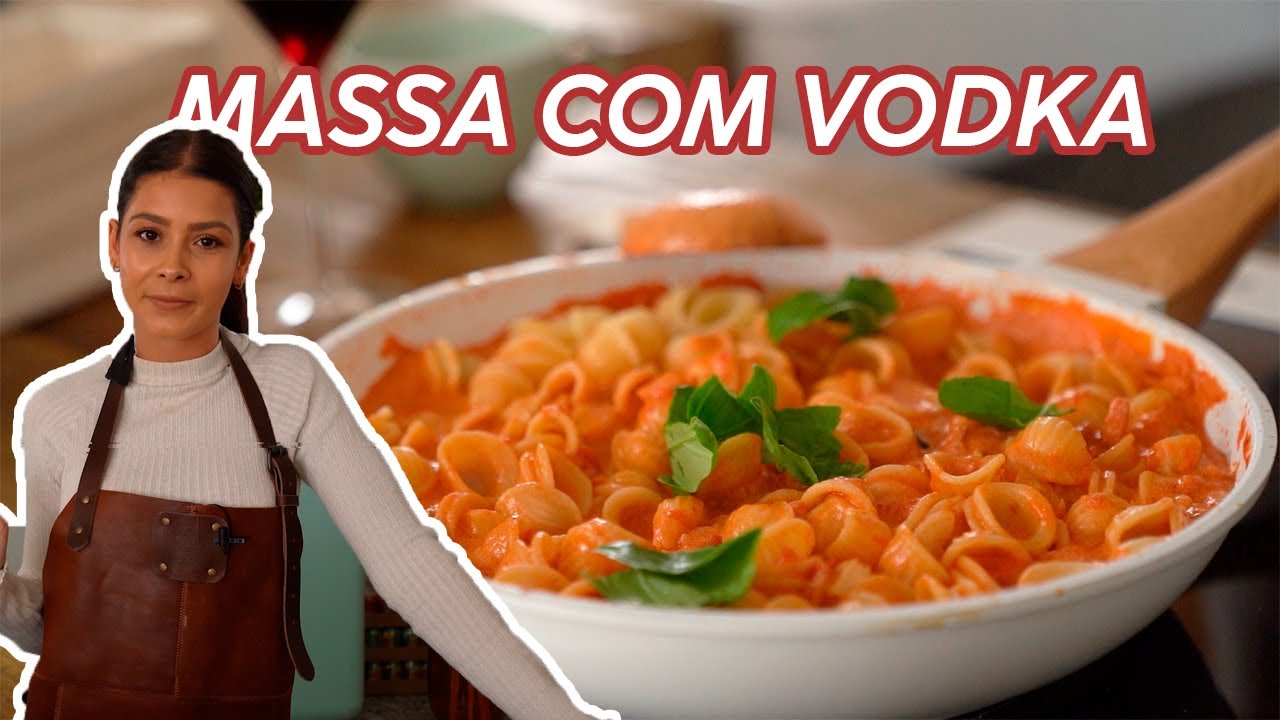 O FAMOSO VODKA PENNIE | MAIS UMA MASSA FACIL, RAPIDO E SUADÁVEL|  COOKING WITH CLAUDIA EP.2