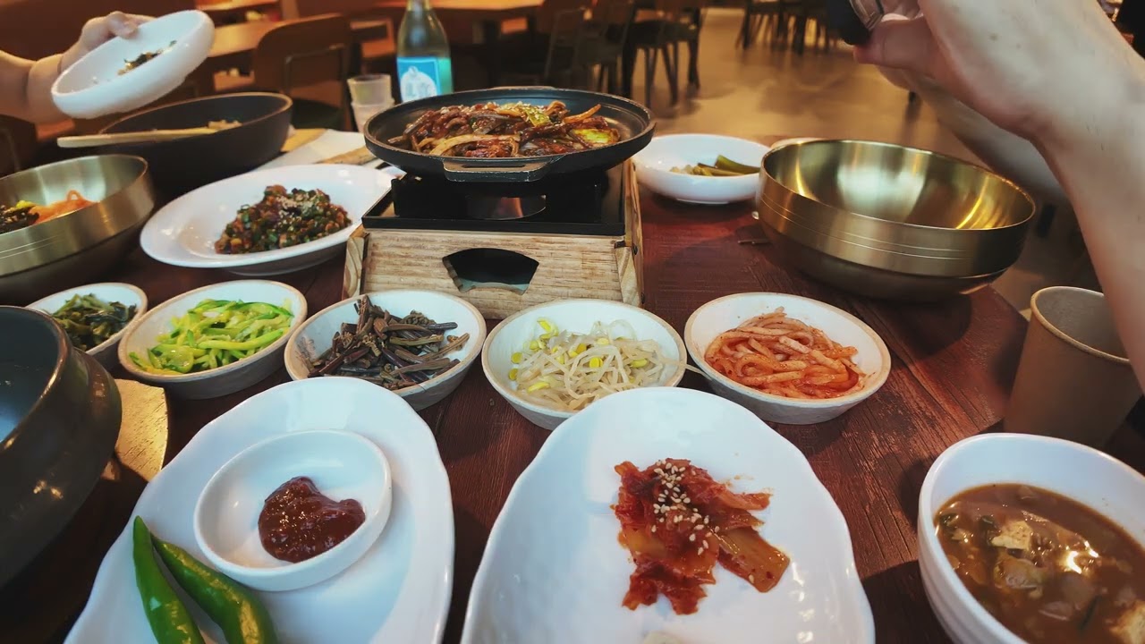 봄이보리밥 노원점 잘차려진 한상
