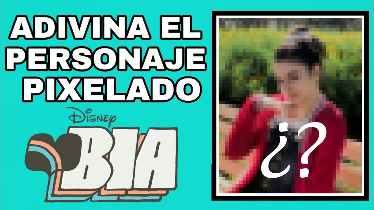 Adivina el personaje pixelado - Nivel Bia | Disney Bryan