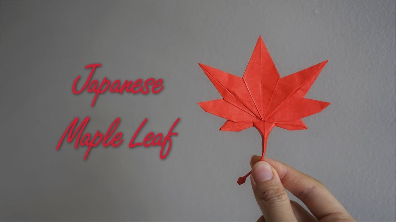 Origami Tutorial: Japanese Maple Leaf (Hidehisa Inayoshi)｜Hello Malinda