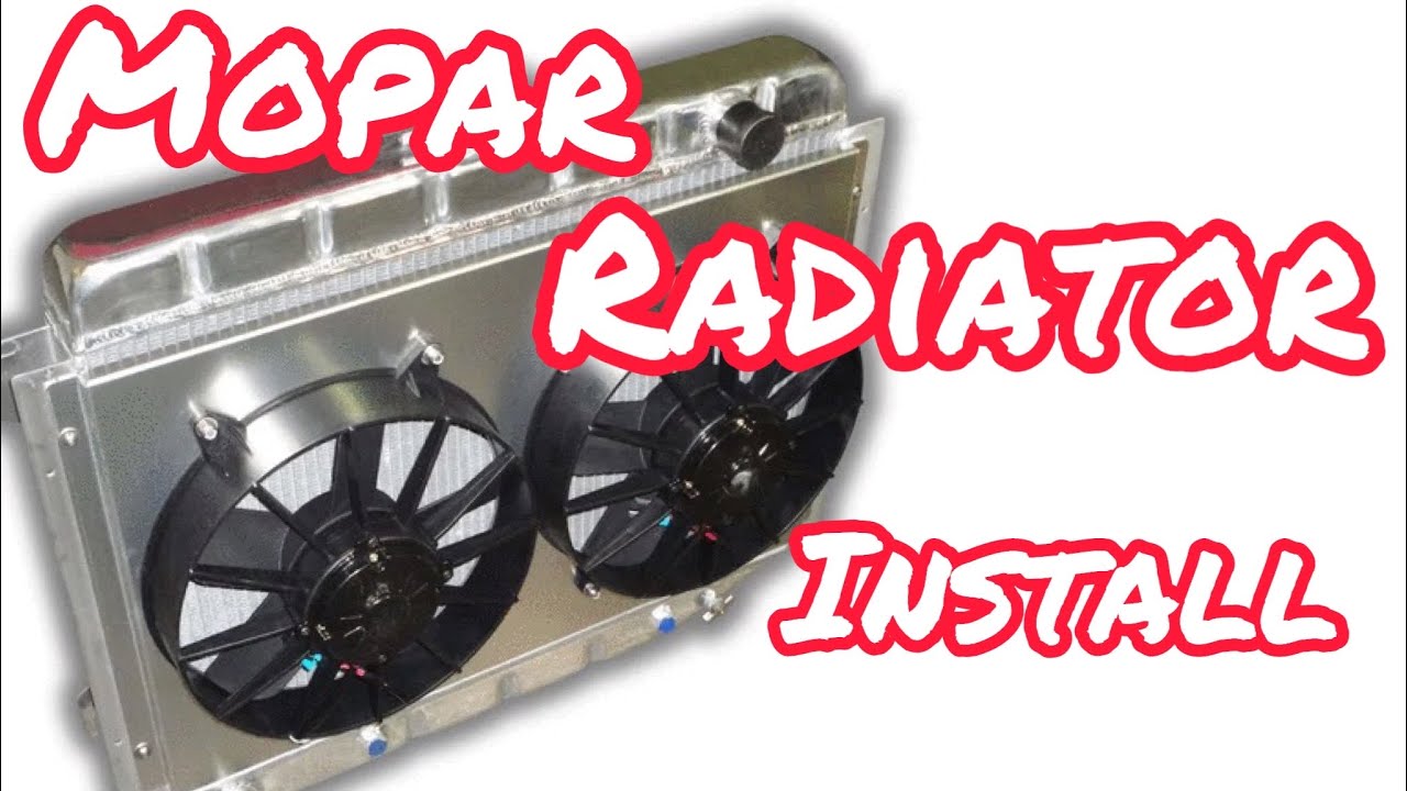 Engineered Cooling Products (ECP) radiator for Mopar