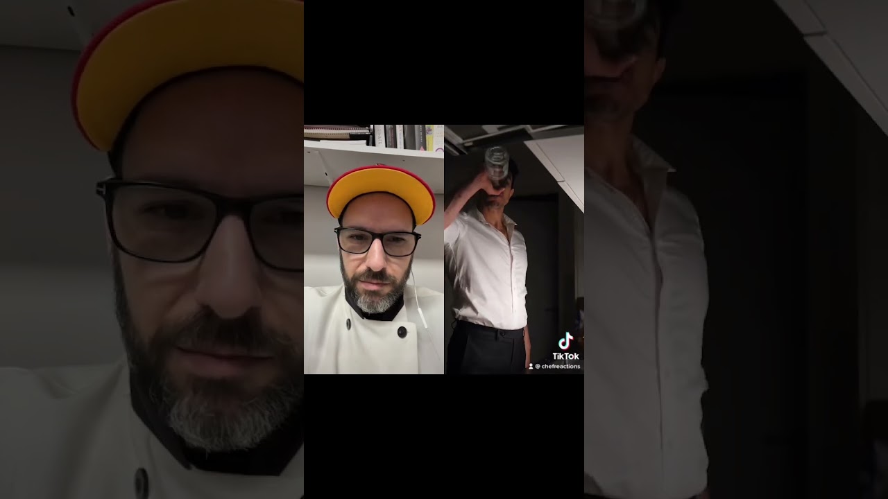 Bruh. #chef #shorts #chefreactions #reactionvideo #food #foodie #drinks #cocktail #mixology