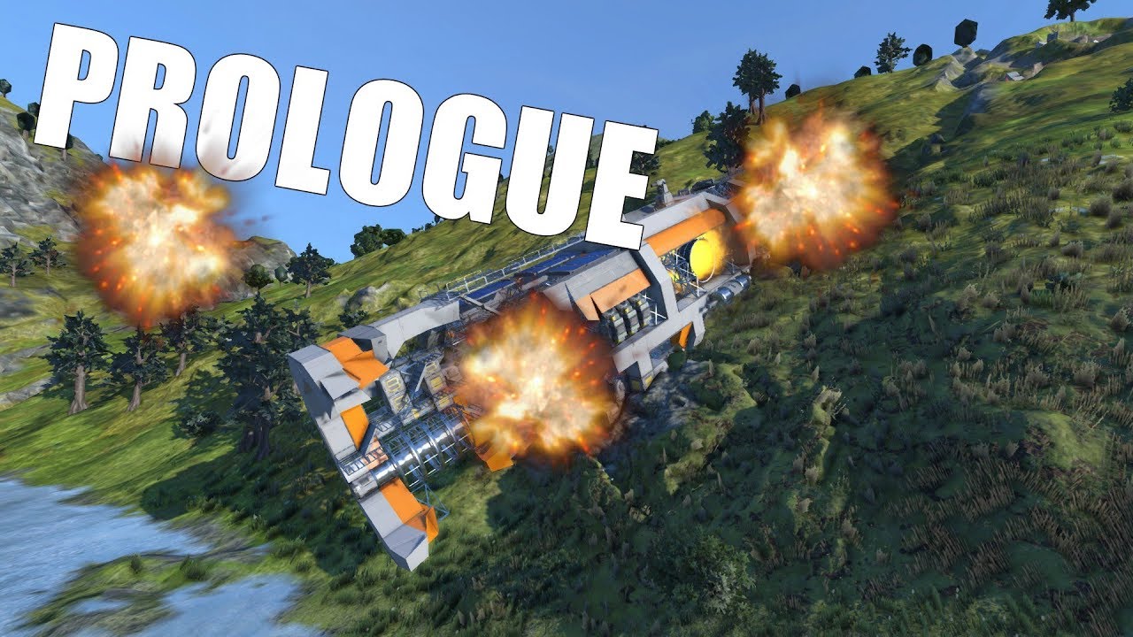 Space Engineers -- Planet Survival Stories - Prologue (Remastered)