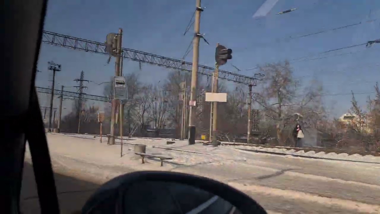 Автомотриса АДМ-1418 з Привітним Машиністом Тіфон Гудок Гучний Поїзд 8603 Святошино-Київ-Дарниця!