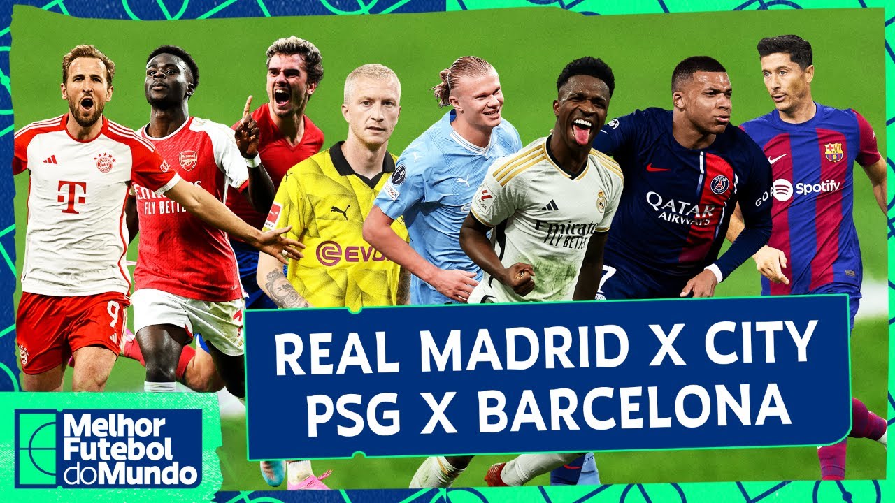 Real Madrid x Man City e mais jogaços; Simulação até a final - Melhor Futebol do Mundo (15/03/2024