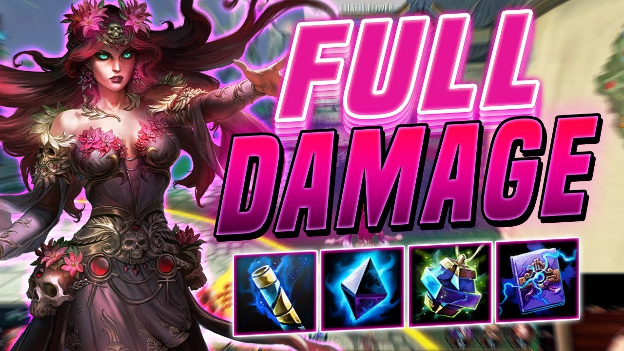 Smite: Full Damage Persephone Build - THE ULTIMATE TOWER CAMPING COUNTER!?