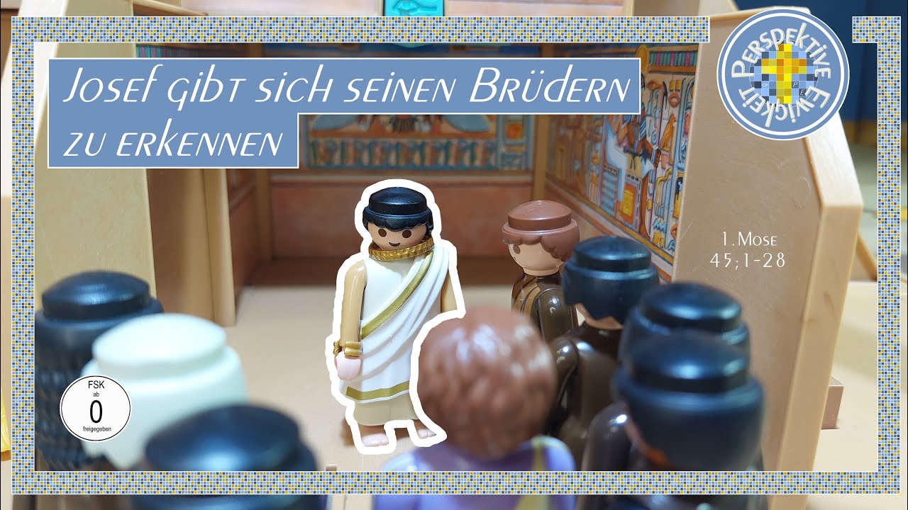 Josef gibt sich seinen Brüdern zu erkennen | AT 70 | Nachgespielt mit Playmobil Figuren | Für Kinder