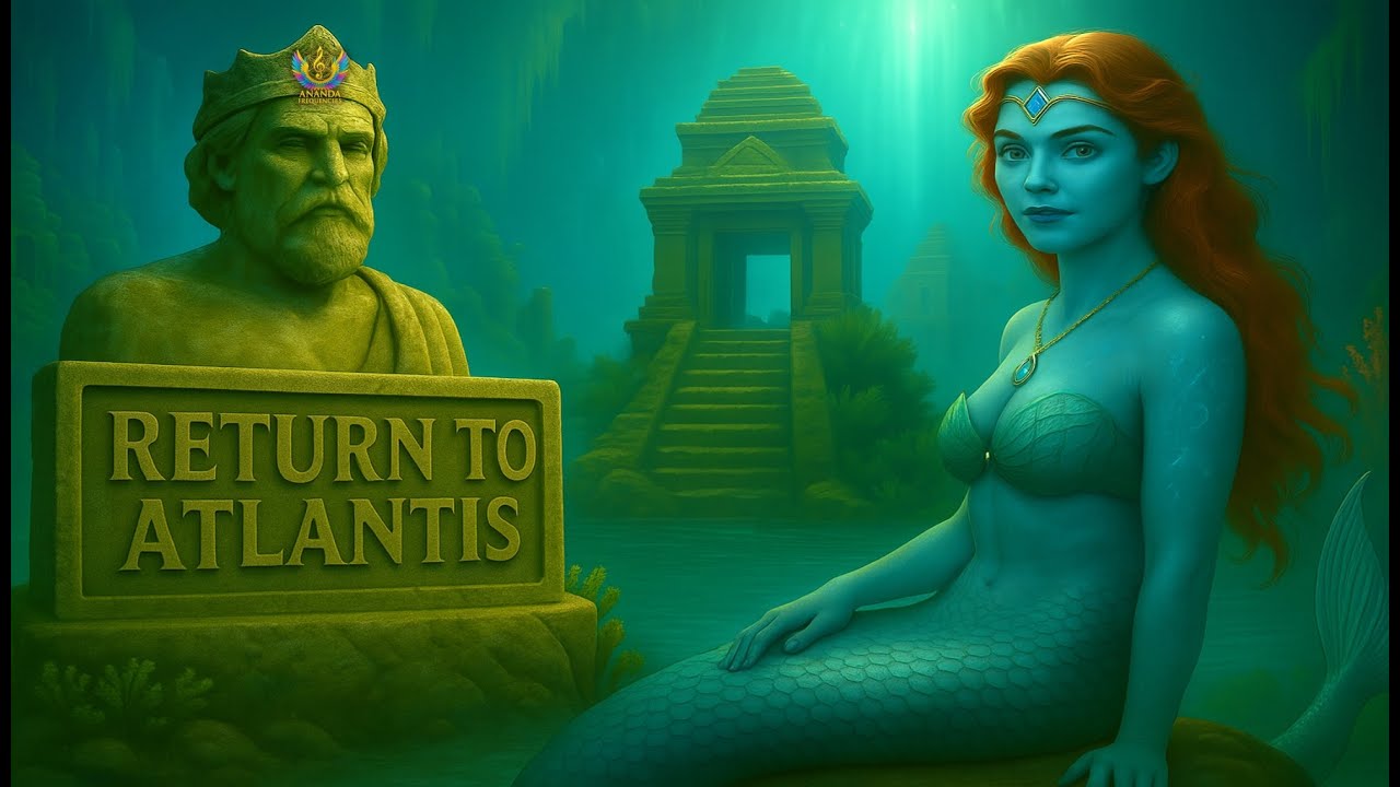 RETURN TO ATLANTIS | 432 Hz Crystalline Sound + Sirian Light Language Chants 🧜🏻‍♀️