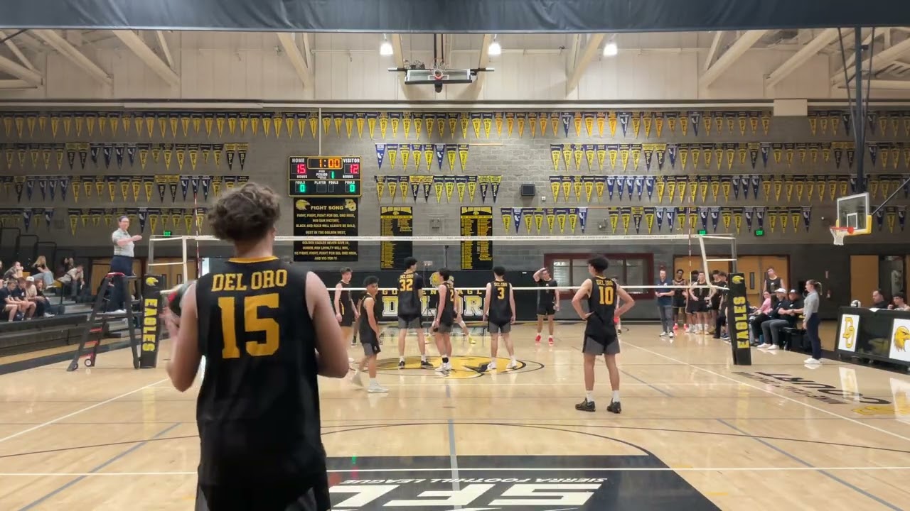 Del Oro vs Oak ridge set 1- beginning of 3 (1hr)