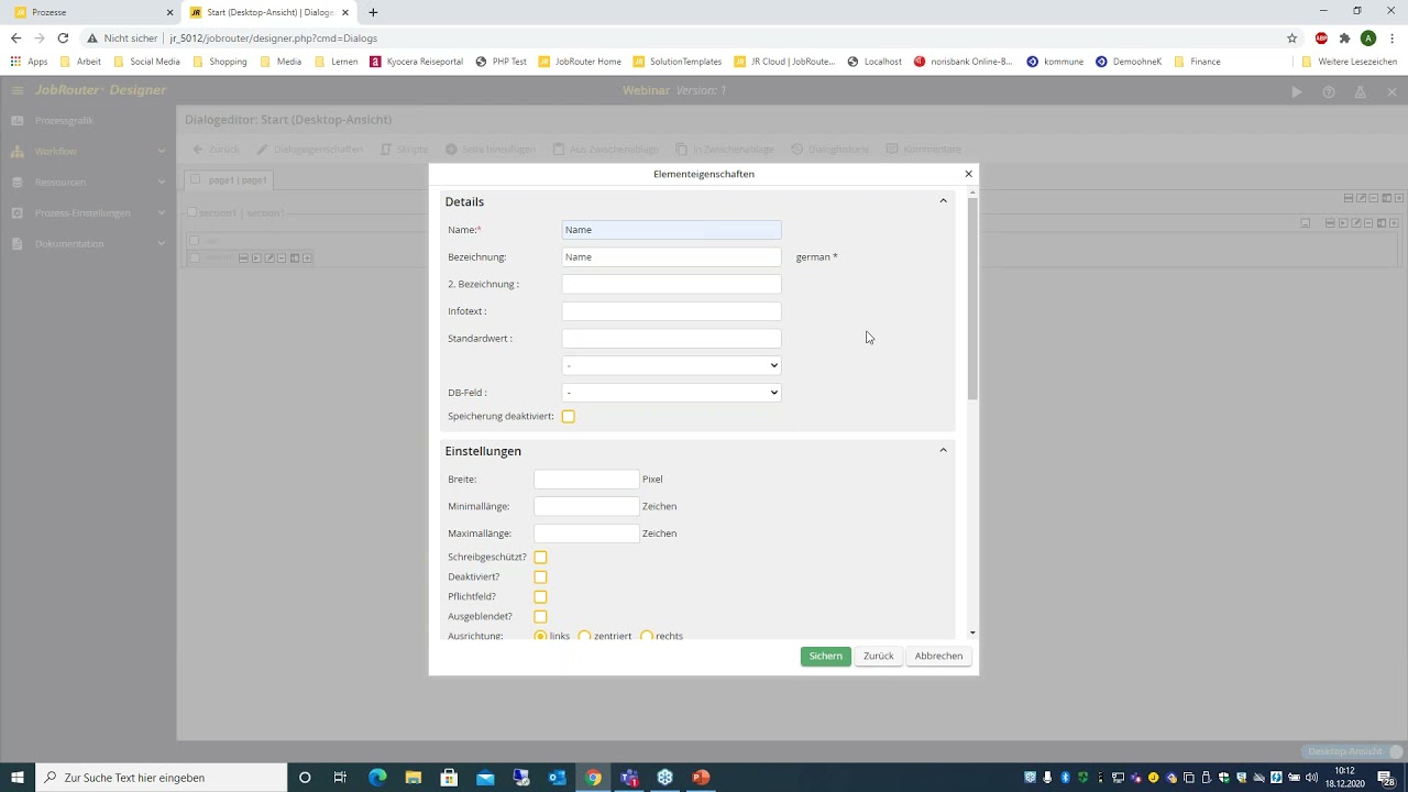 JobRouter &ndash; Prozessdesign Grundlagen