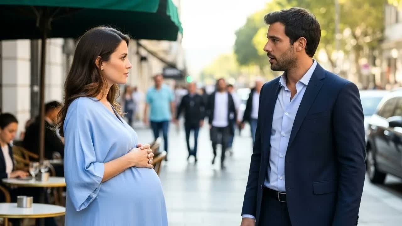 8 MESES TRAS EL DIVORCIO, EL MILLONARIO LA VIO EMBARAZADA Y ENTENDIÓ QUE EL HIJO VIVE