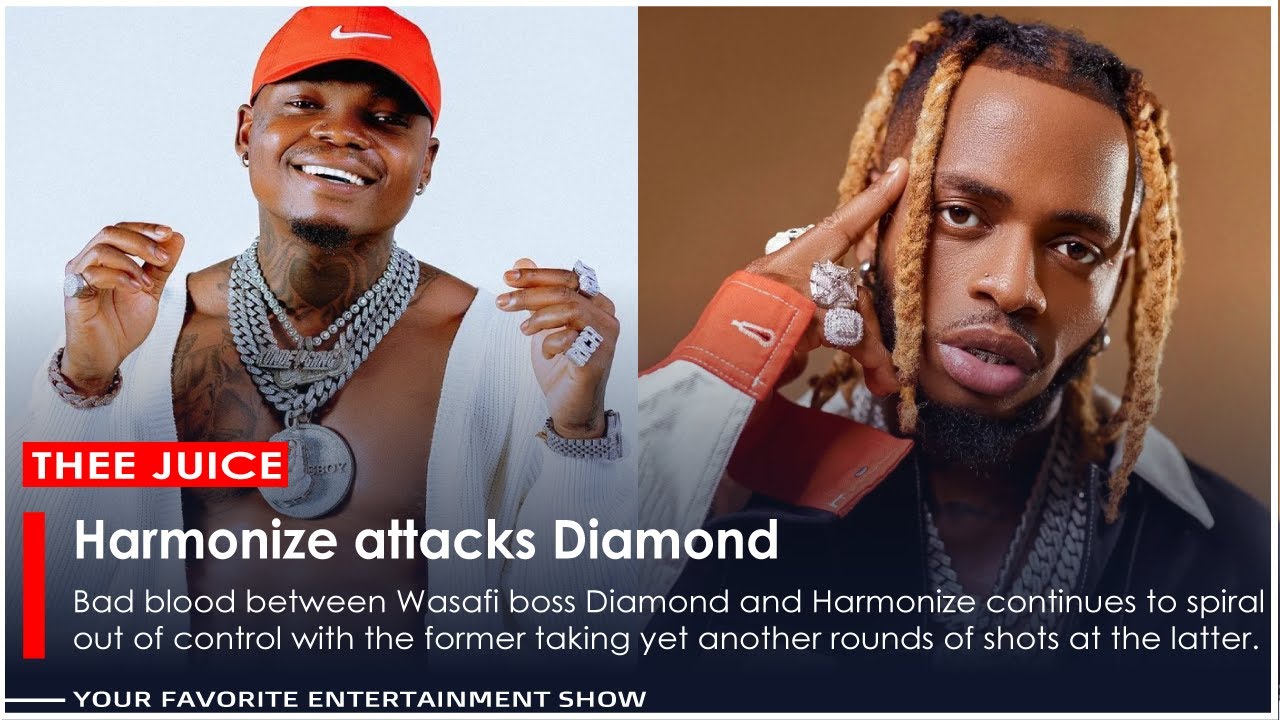 HARMONIZE blasts DIAMOND PLATNUMZ for being an ASAKE copycat