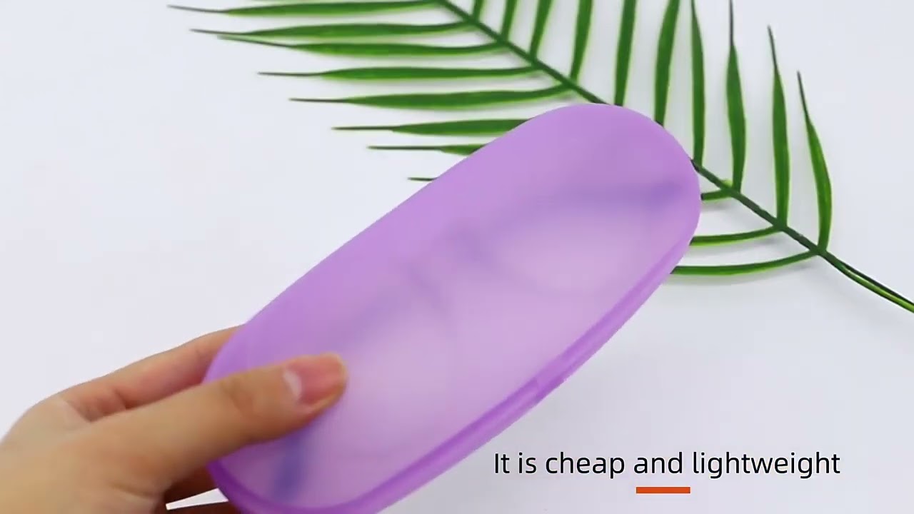 Plastic eyeglass case