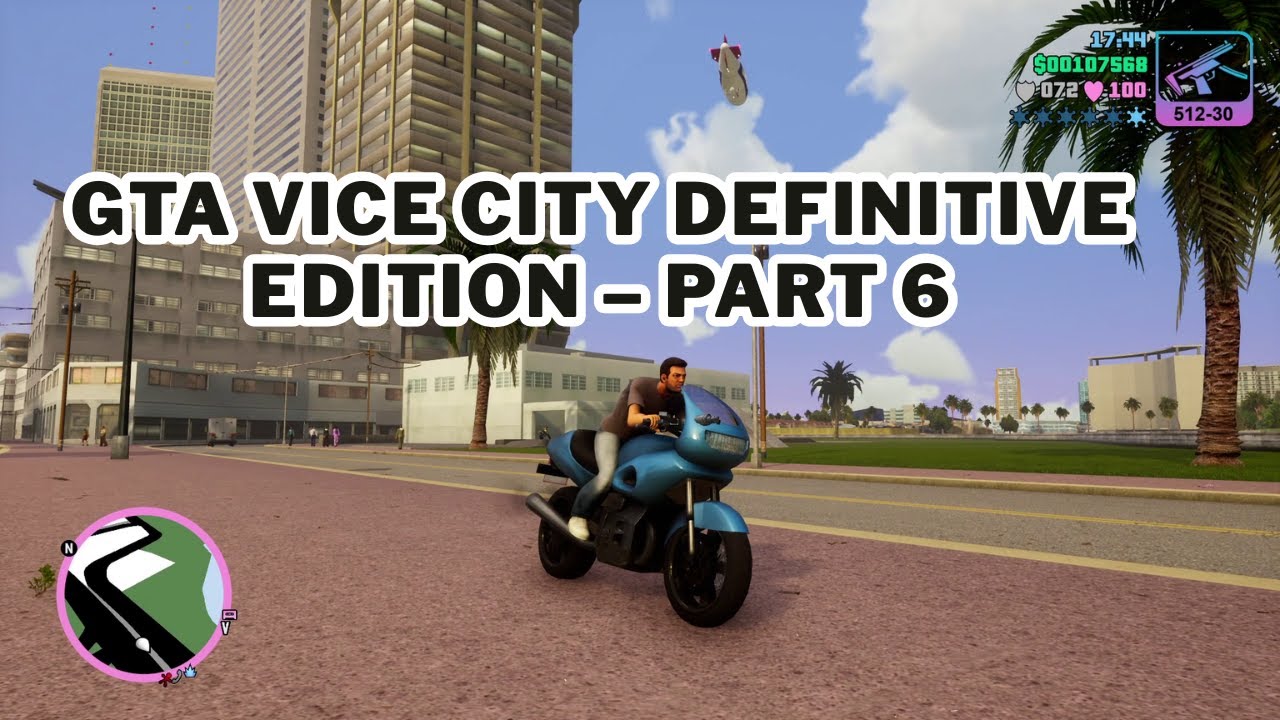 GTA Vice City Definitive Edition – Part 6 Gameplay ! 🌴🔥 (4K Ultra)