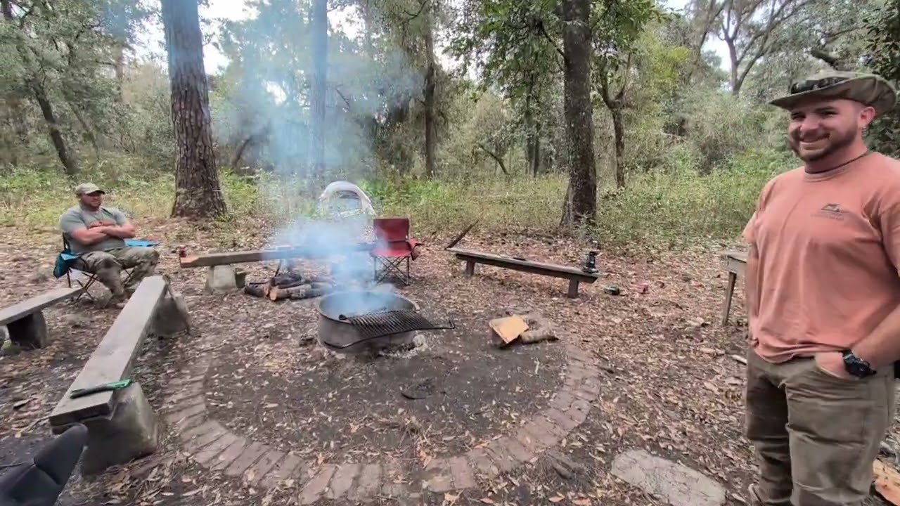 3 days and 2 nights canoeing and camping in  the Okefenokee national wildlife refuge with my Bros.