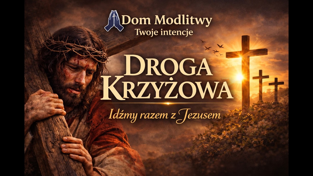 Droga Krzyżowa rozważania i modlitwa | Nabożeństwo Wielkopostne | Dom Modlitwy – Twoje Intencje 2026
