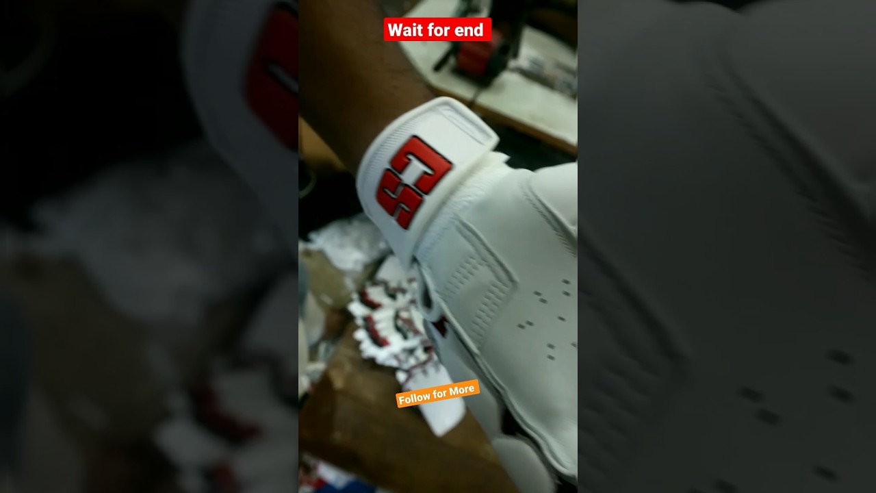 How to make batting gloves (बैटिंग ग्लव्स कैसे बनाये) cricket video #shorts ##cricket #cricketshorts
