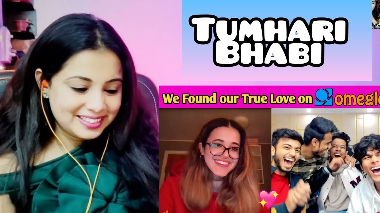 WE Found OUR True LOVE on OMEGLE 😂 | Adarshuc | Reaction | Nakhrewali Mona