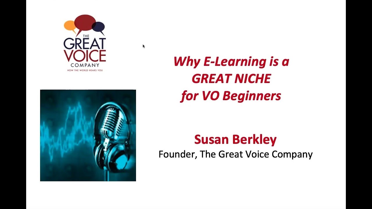 Spotlight on elearning - Great for VO Beginners