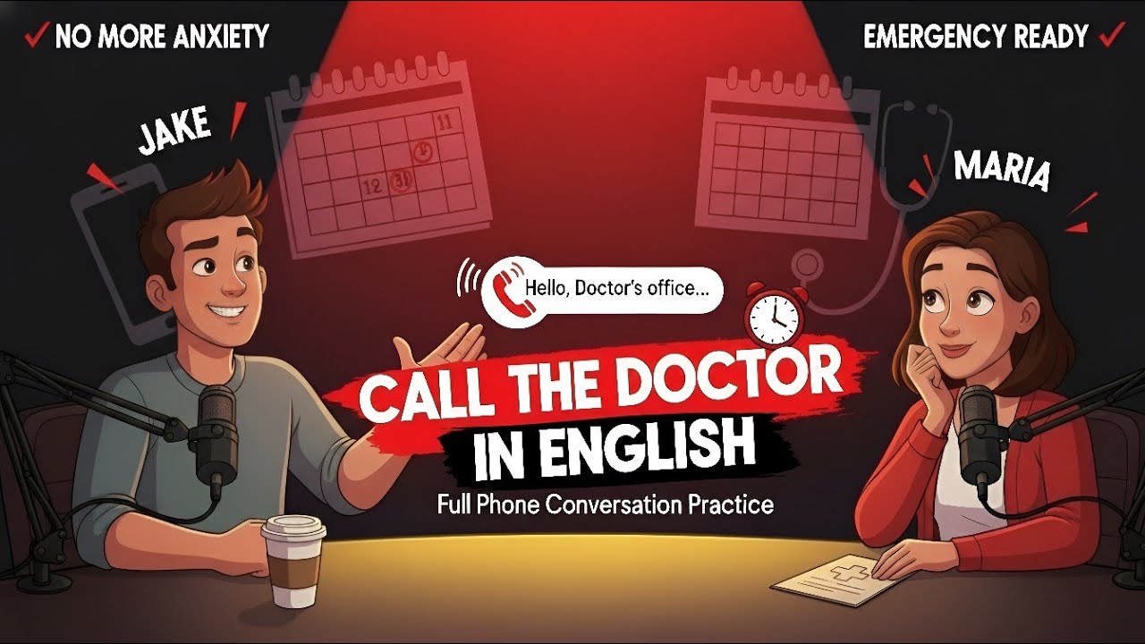 How to Make a Doctor's Appointment in English | Real Phone Call Practice