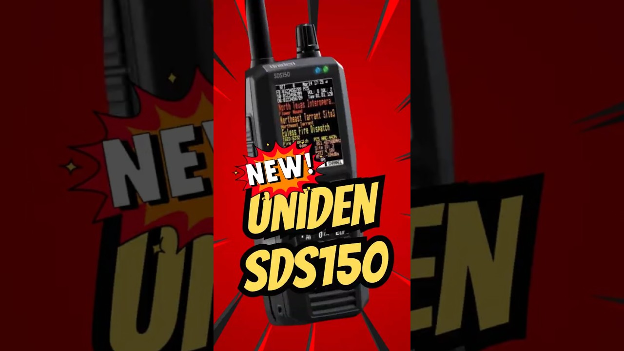 SDS150 &mdash; новый сканирующий радиоприёмник Uniden