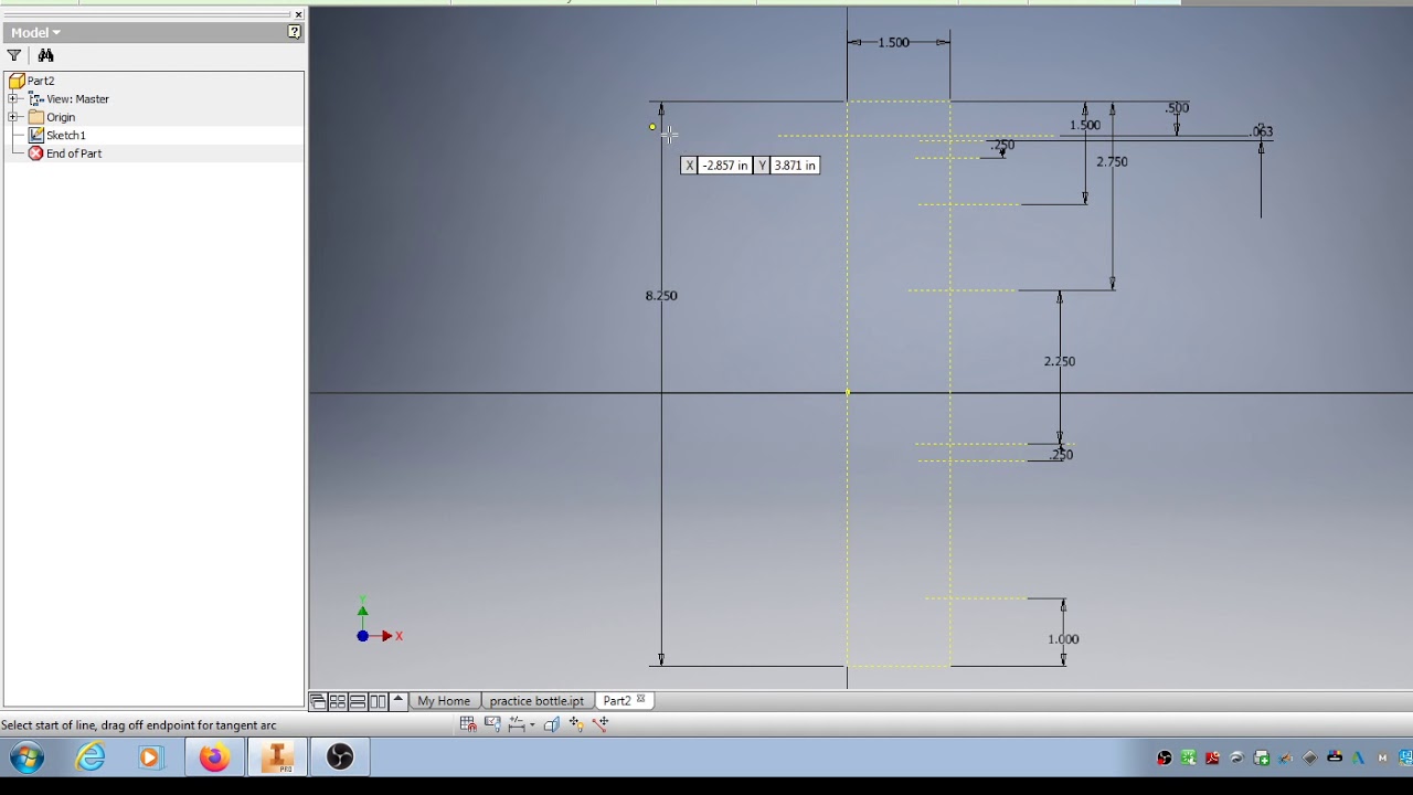 Coca Cola Bottle using Autodesk Inventor