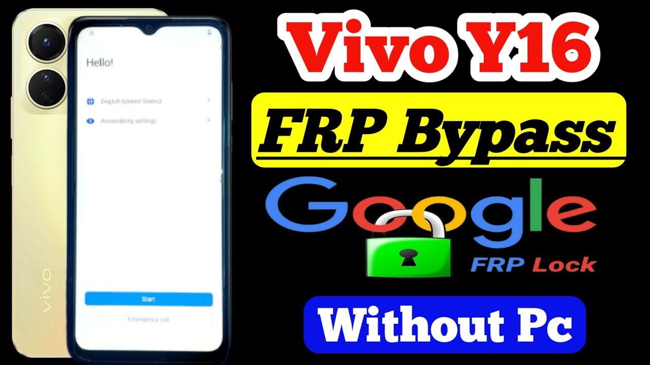 Vivo Y16 Frp Bypass || Vivo V2204 Frp Bypass || Vivo Y16 Google Account Remove Without Pc