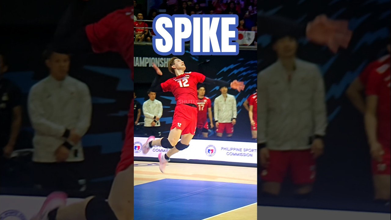Volleyball Men Ran Takahashi World Super Spike Ace Champion Highlights