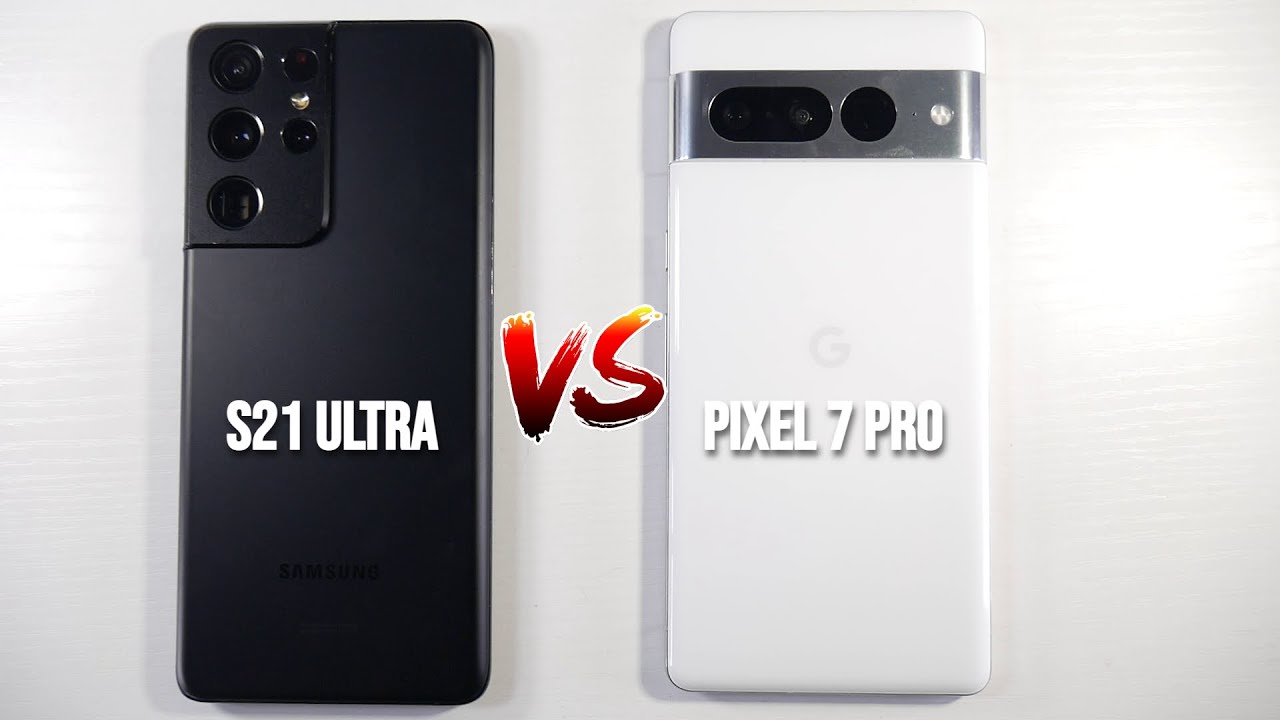 Google Pixel 7 Pro VS Samsung Galaxy S21 Ultra In 2024 (Cameras, Speed Test & Display, PUBG)