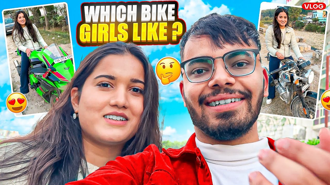 Which Bike Girls Like More? - ZX10R Vs GT-650!