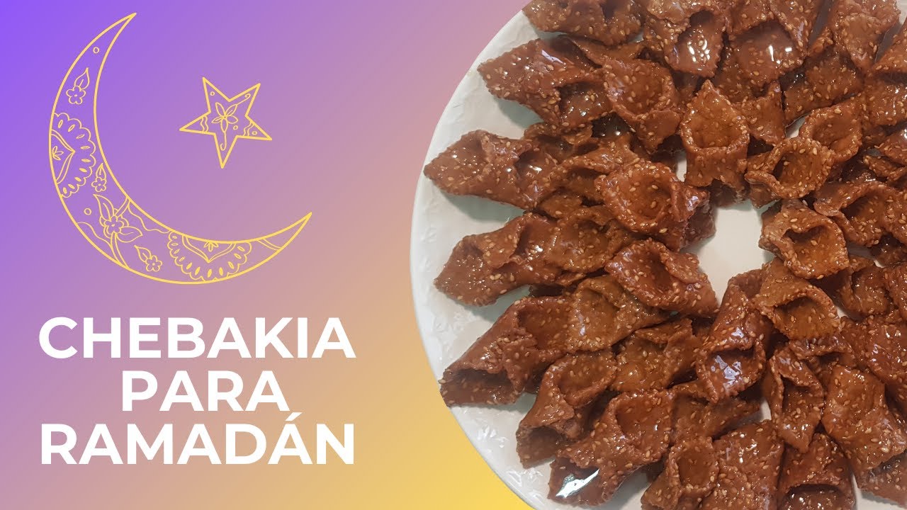 Chebakia BLIGHAT de sésamo para Ramadán 2024🤩¡Riquísimos!🤩 Dulce marroquí para Ramadán
