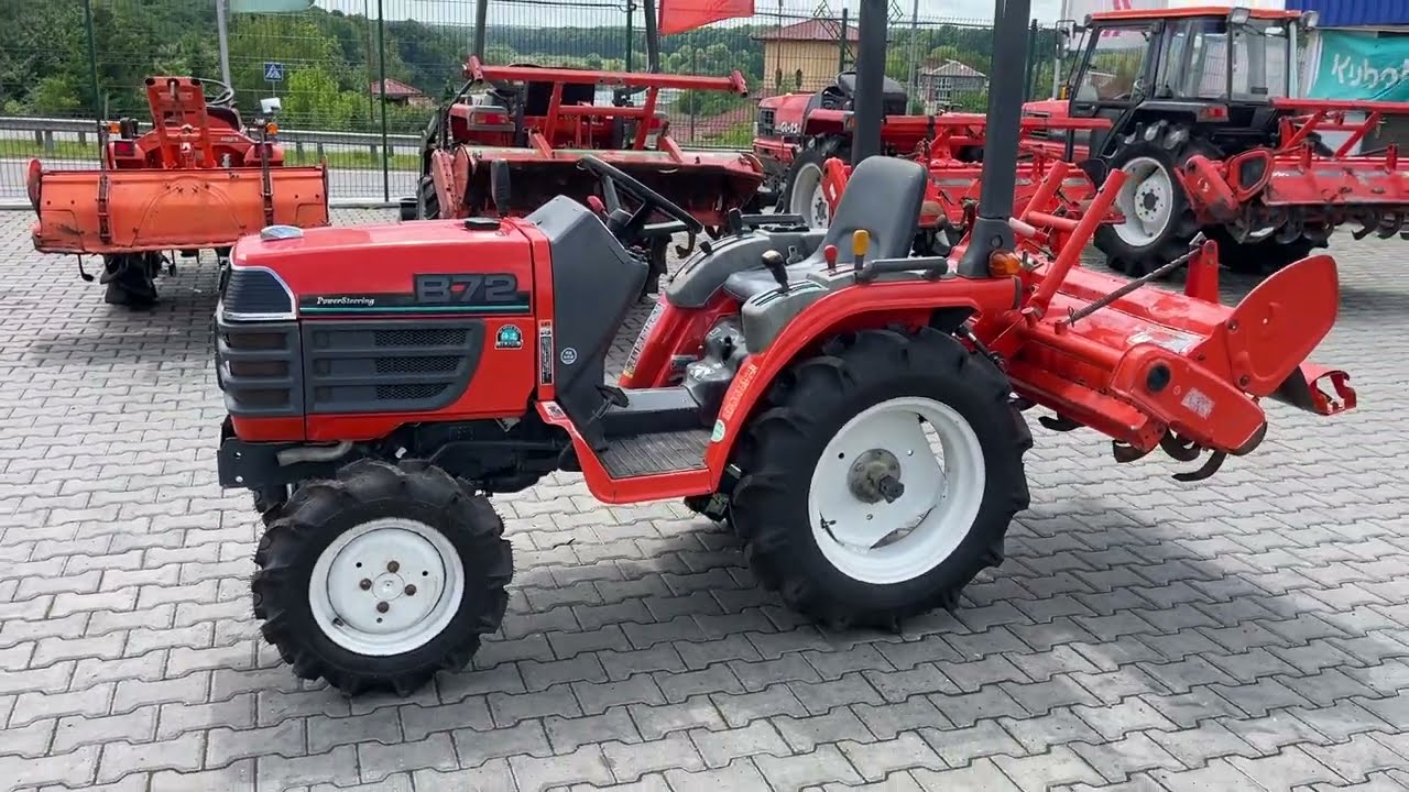 Kubota B-72: відео огляд японського мінітрактора від Totus Traktor