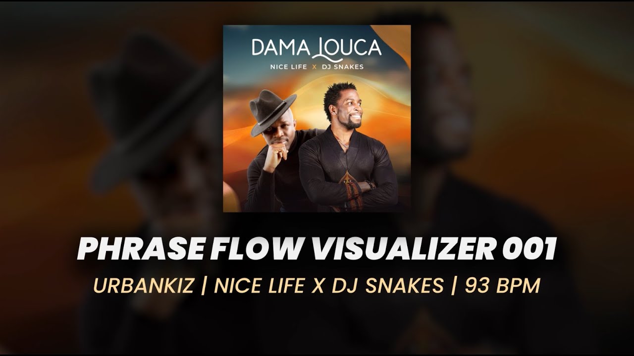 Phrase Flow Visualizer 001 | Nice Life X DJ Snakes | Urbankiz | Musicality For Dancers